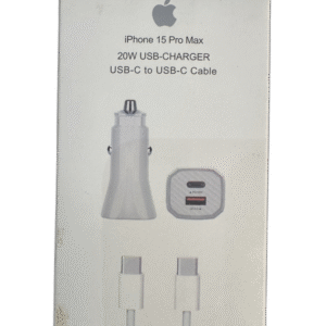 cargador iphone p autos 20w usb y tipo c
