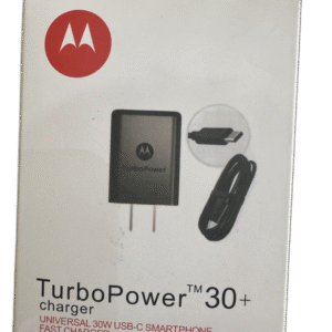 cargador motorola turbo power 30w tipo c