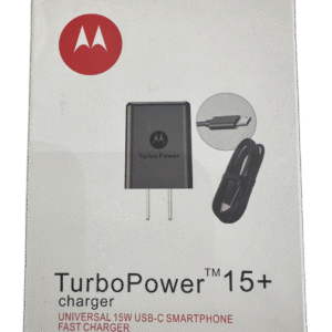 cargador motorola turbo power 15w tipo c